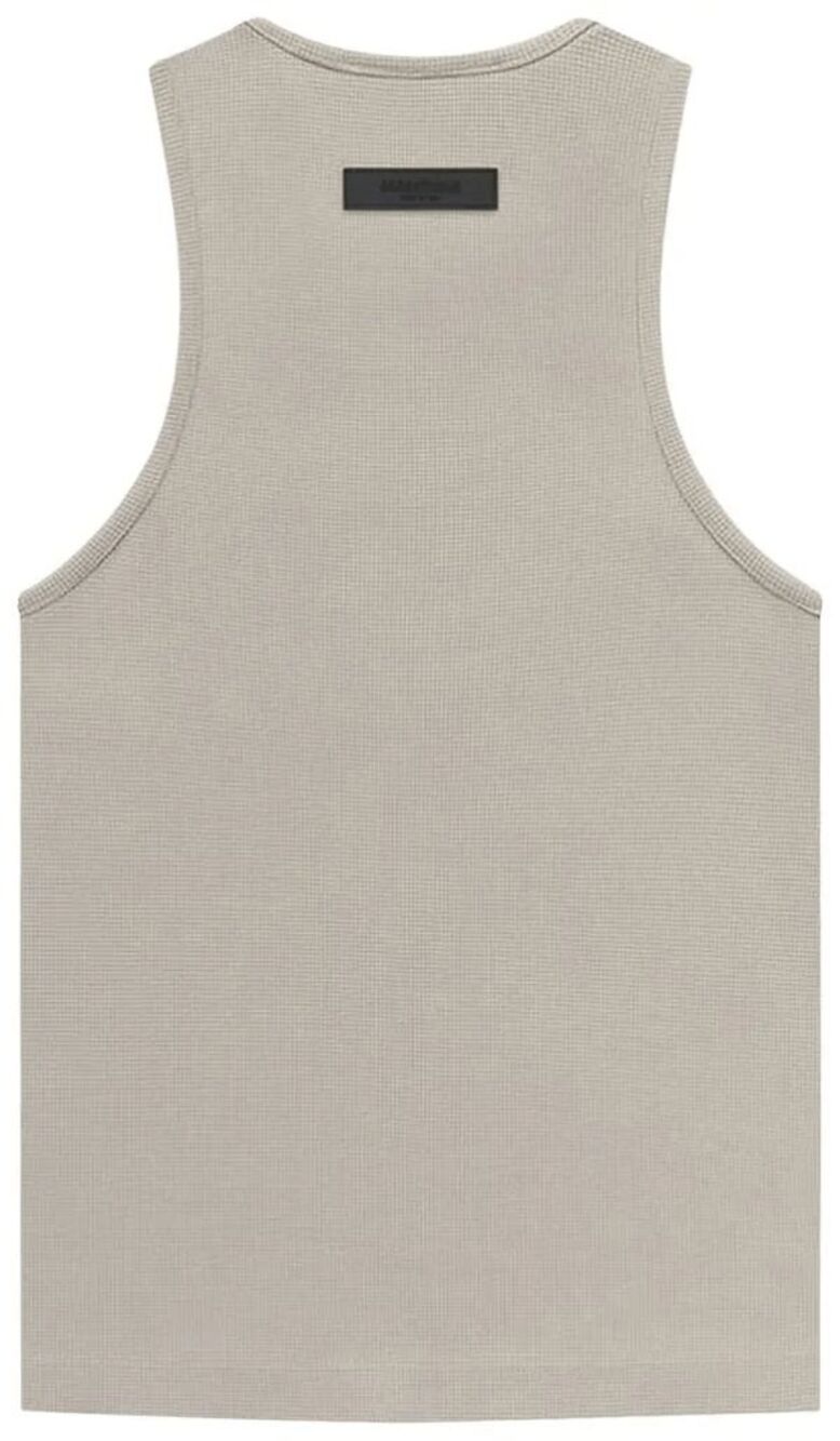 Fear of God ESSENTIALS Waffle Tank top Seal Green Small NWT - Picture 10 of 12
